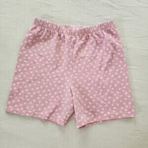 Vintage Pink Polka Dot Shorts kids 12/14